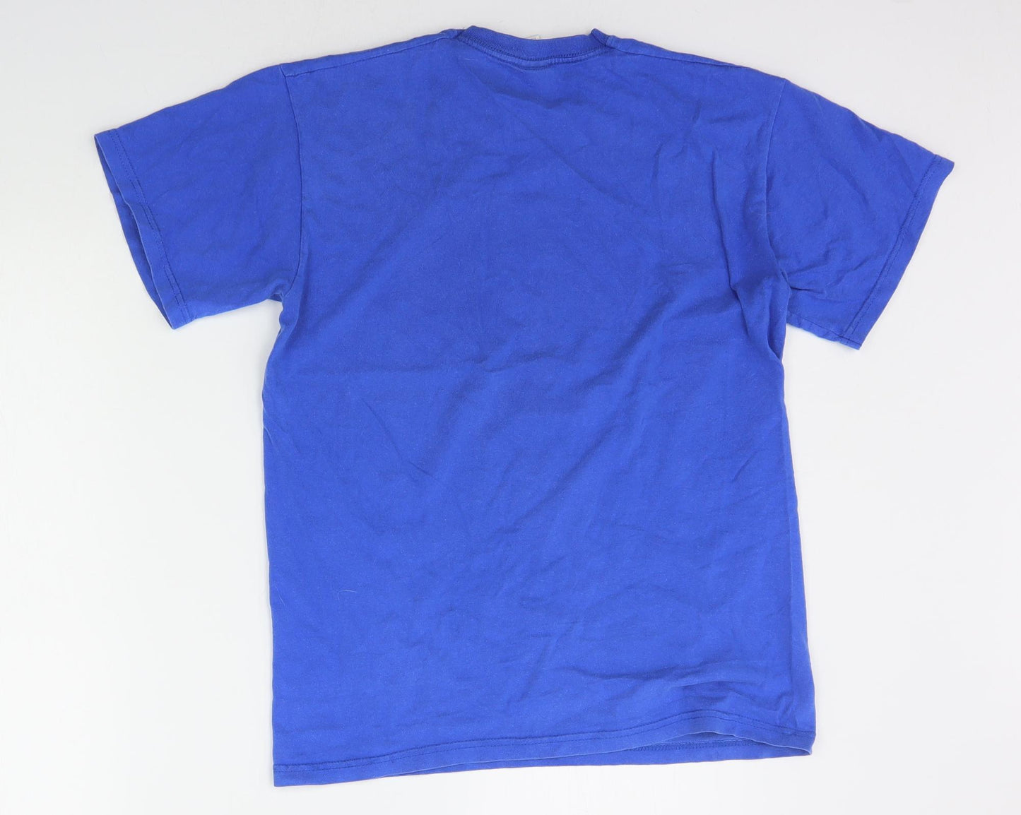 Fruit of the Loom Mens Blue    T-Shirt Size S