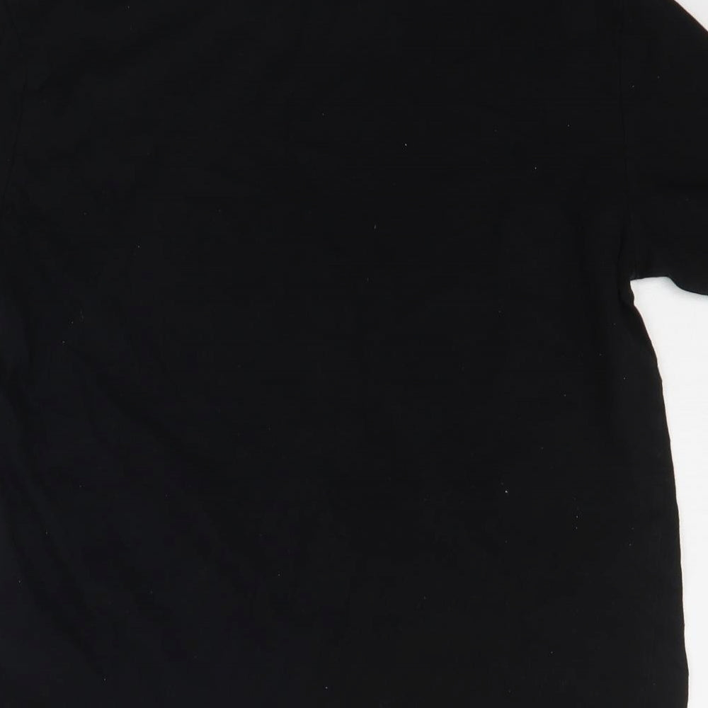 Divided Womens Black   Basic T-Shirt Size S
