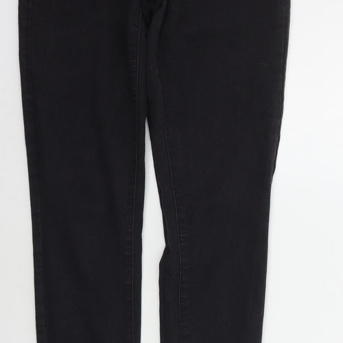Denim & Co. Womens Grey   Straight Jeans Size 10 L30 in