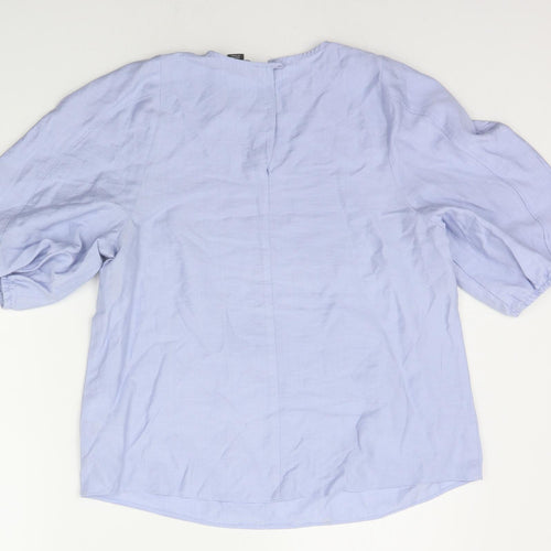 Primark Womens Blue   Basic Blouse Size 12