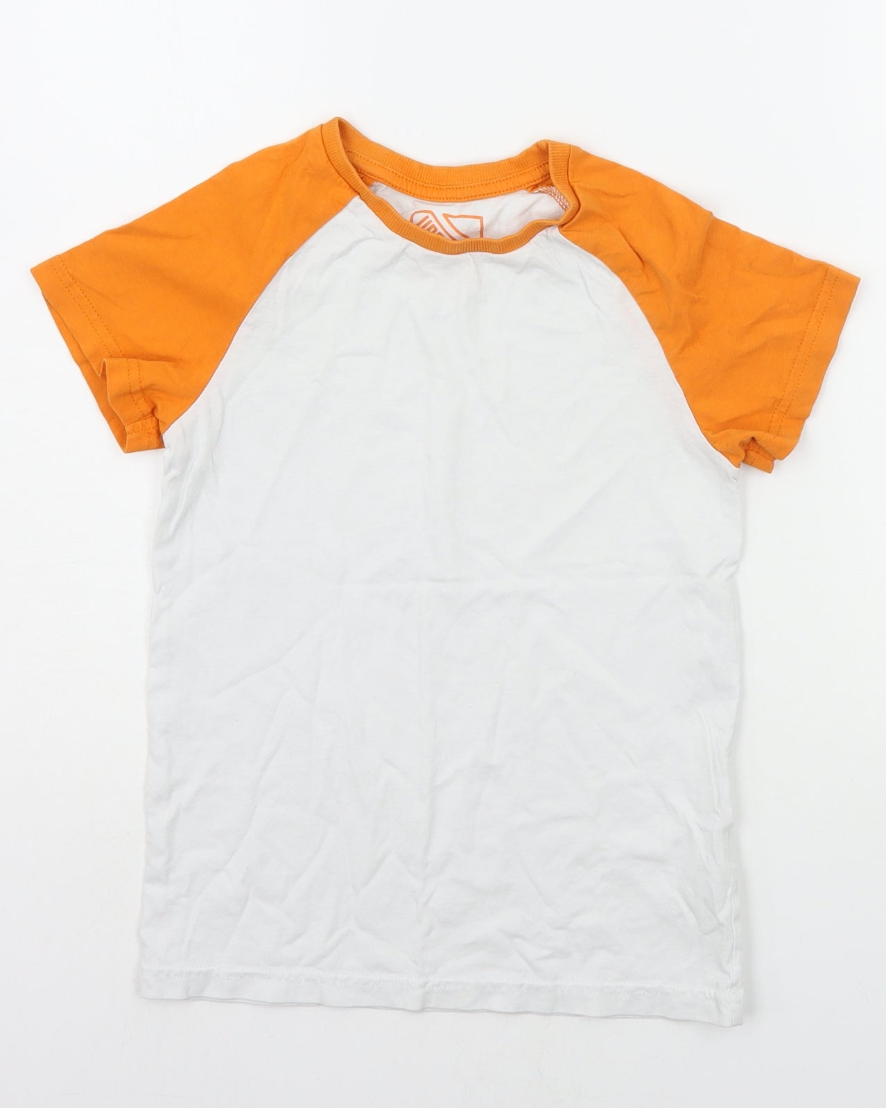 Matalan Boys White   Basic T-Shirt Size 8 Years