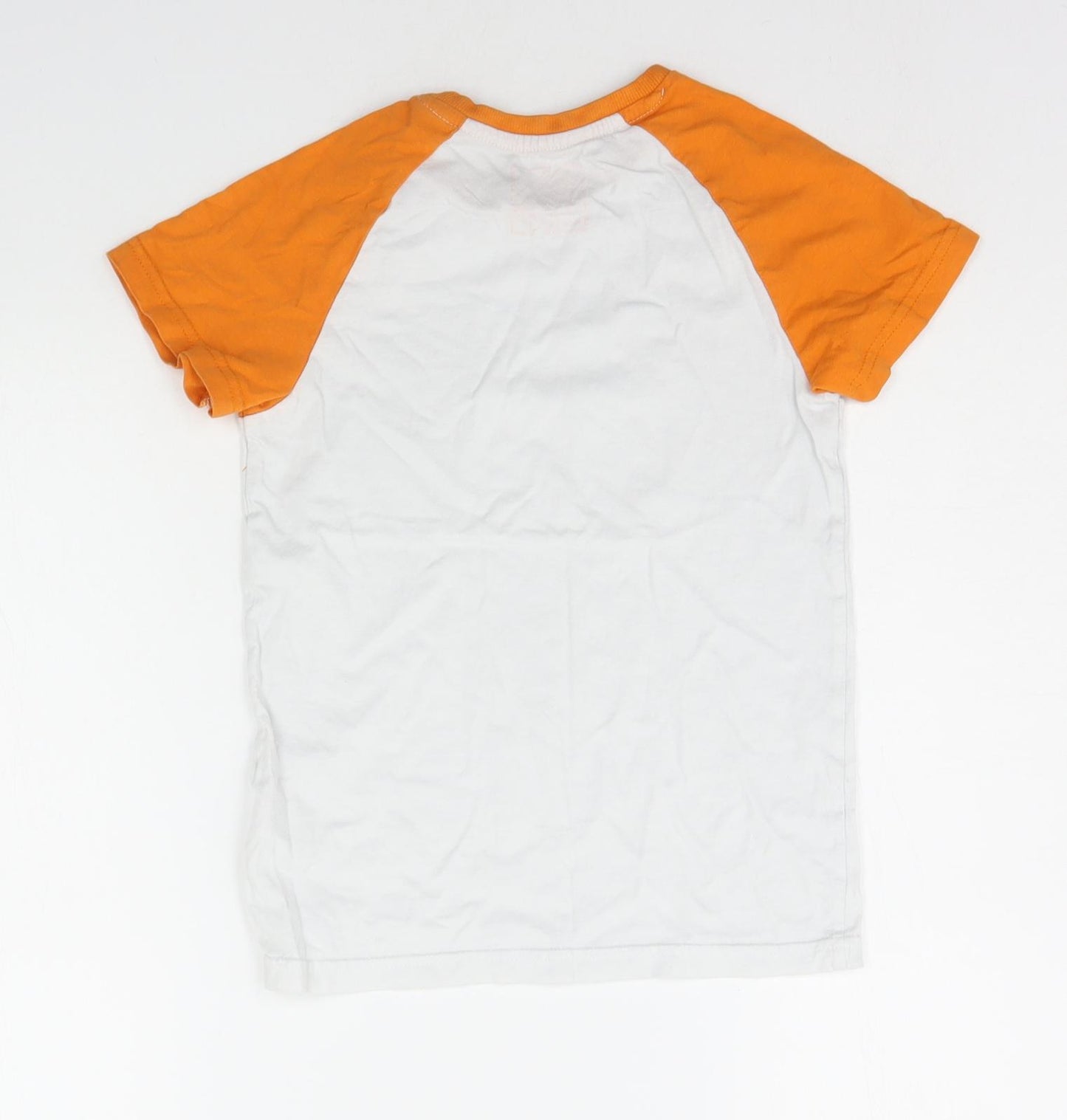 Matalan Boys White   Basic T-Shirt Size 8 Years