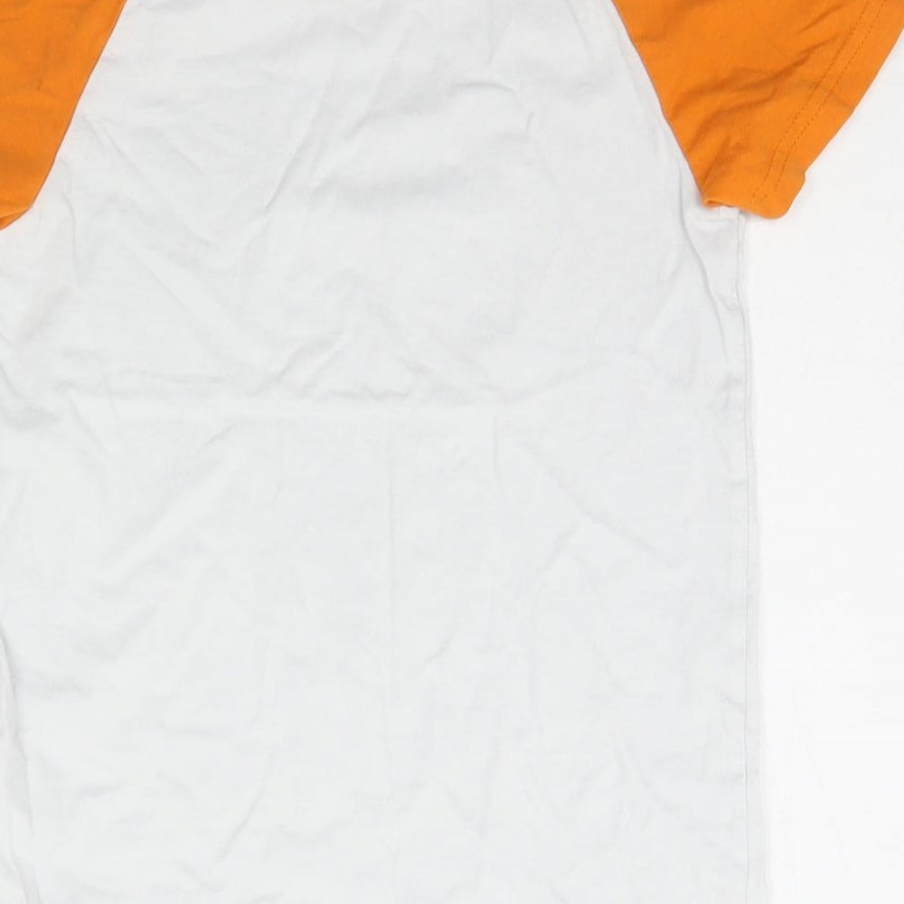 Matalan Boys White   Basic T-Shirt Size 8 Years