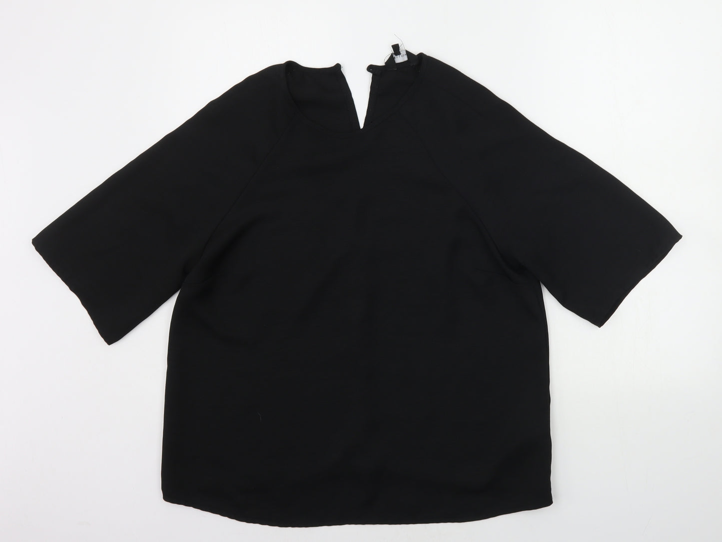 New Look Womens Black   Basic Blouse Size 6