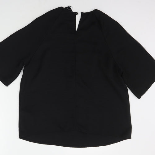 New Look Womens Black   Basic Blouse Size 6