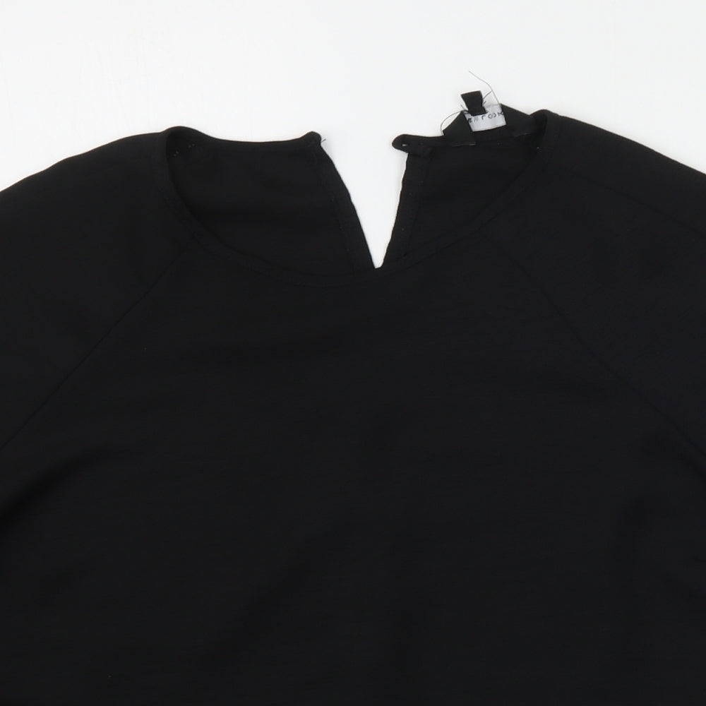 New Look Womens Black   Basic Blouse Size 6