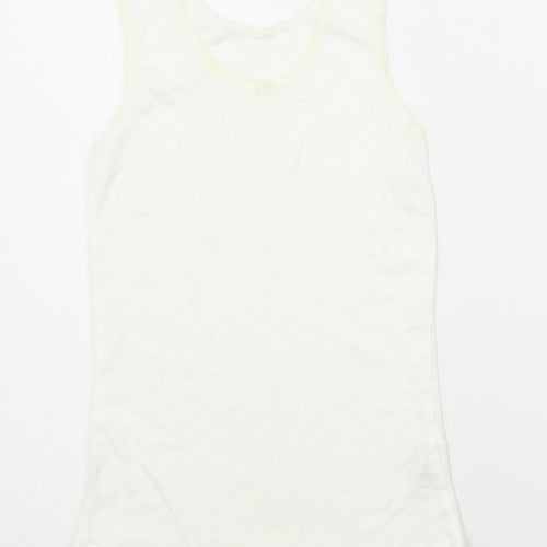 George Girls Silver   Basic Tank Size 8-9 Years
