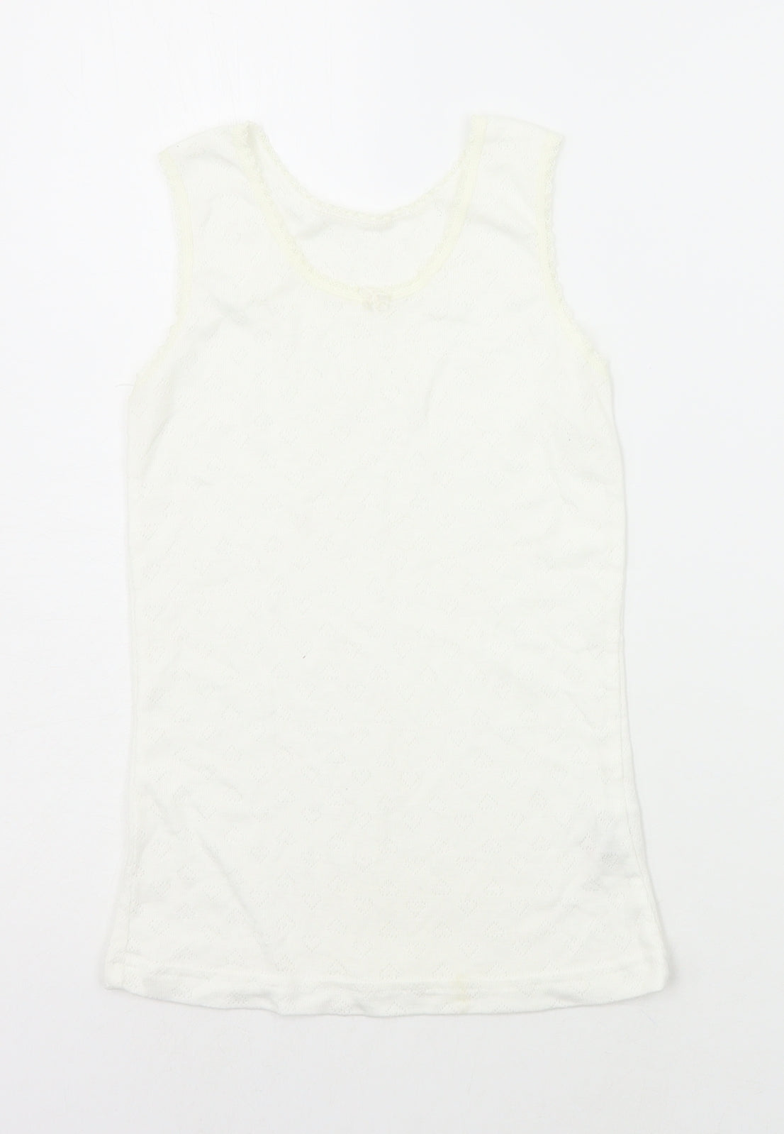 George Girls Silver   Basic Tank Size 8-9 Years