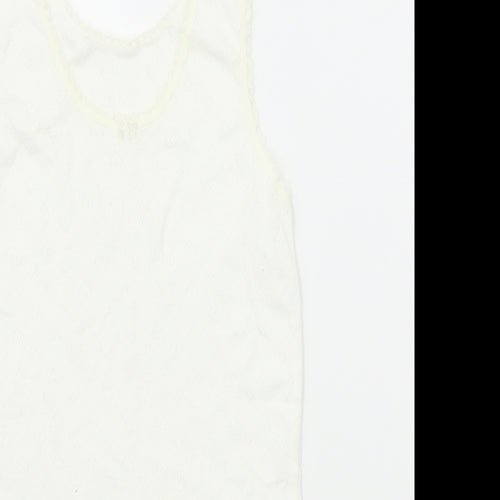 George Girls Silver   Basic Tank Size 8-9 Years