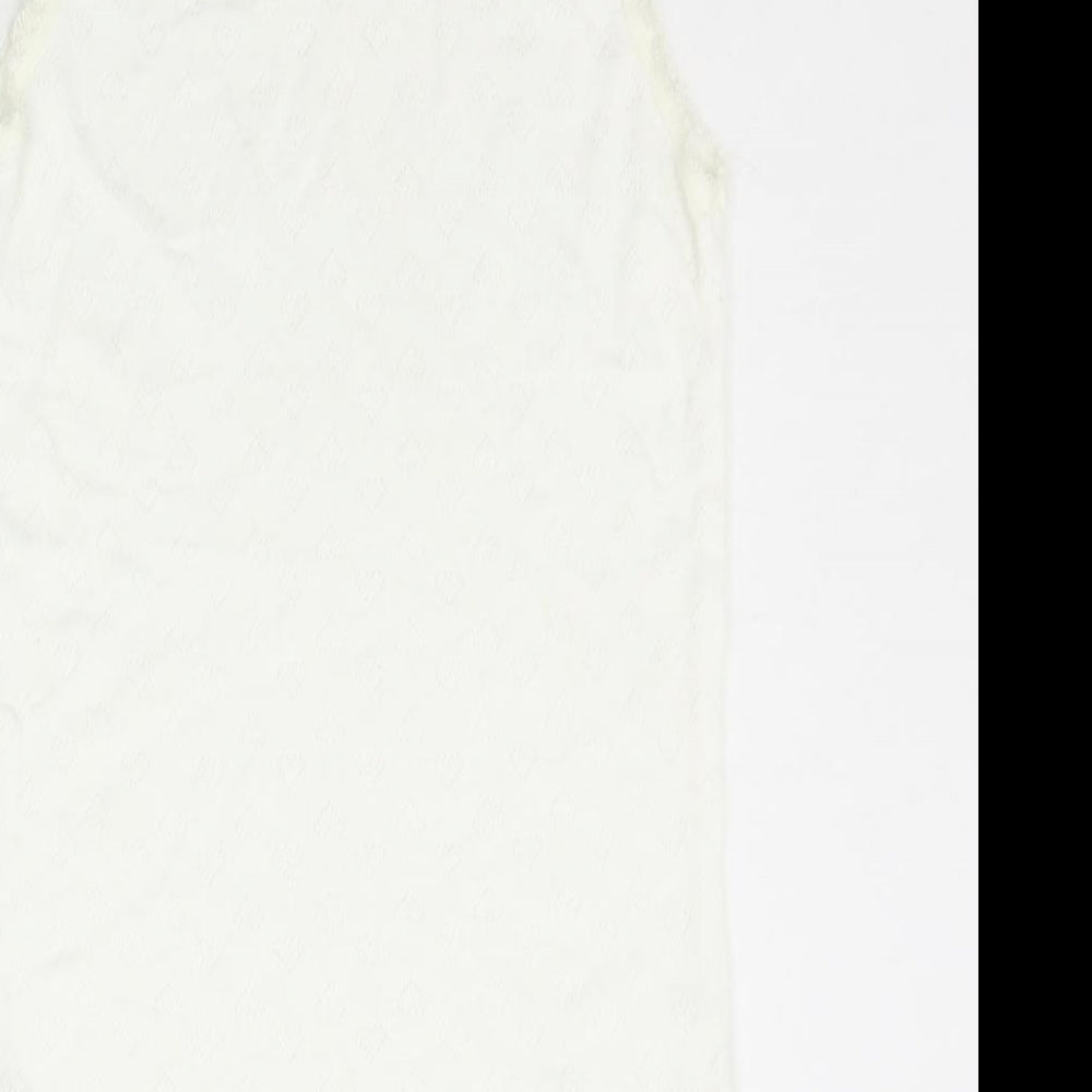 George Girls Silver   Basic Tank Size 8-9 Years