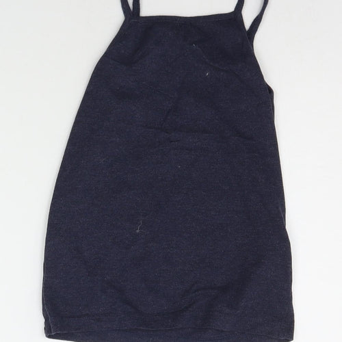 Primark Girls Blue   Basic Tank Size 9-10 Years