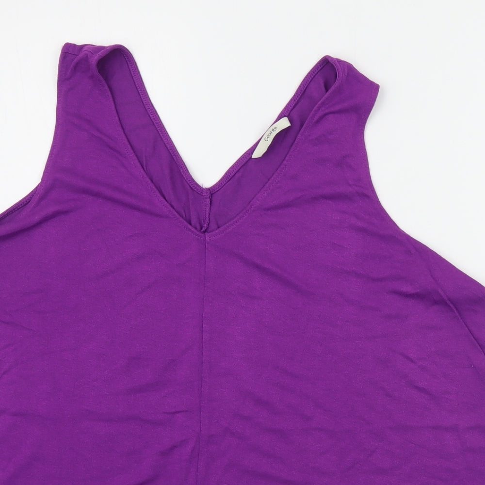 George Womens Purple   Basic Tank Size 18