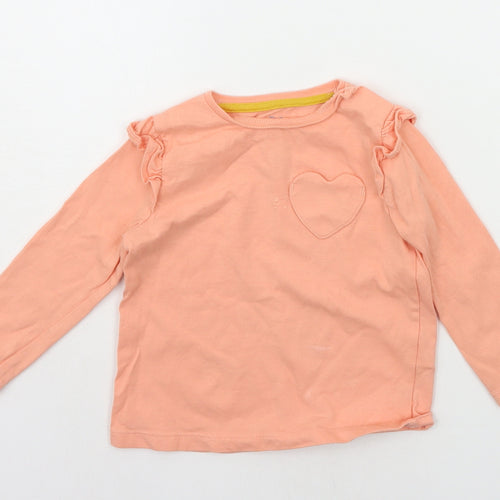 F&F Baby Orange   Basic T-Shirt Size 9-12 Months