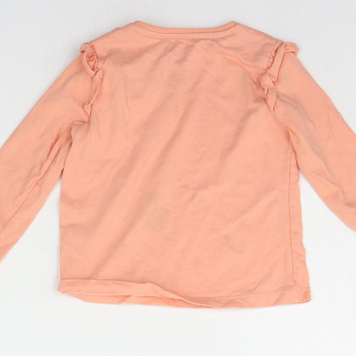 F&F Baby Orange   Basic T-Shirt Size 9-12 Months