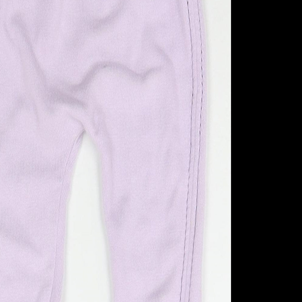 TU Baby Purple   Jogger Trousers Size 6-9 Months