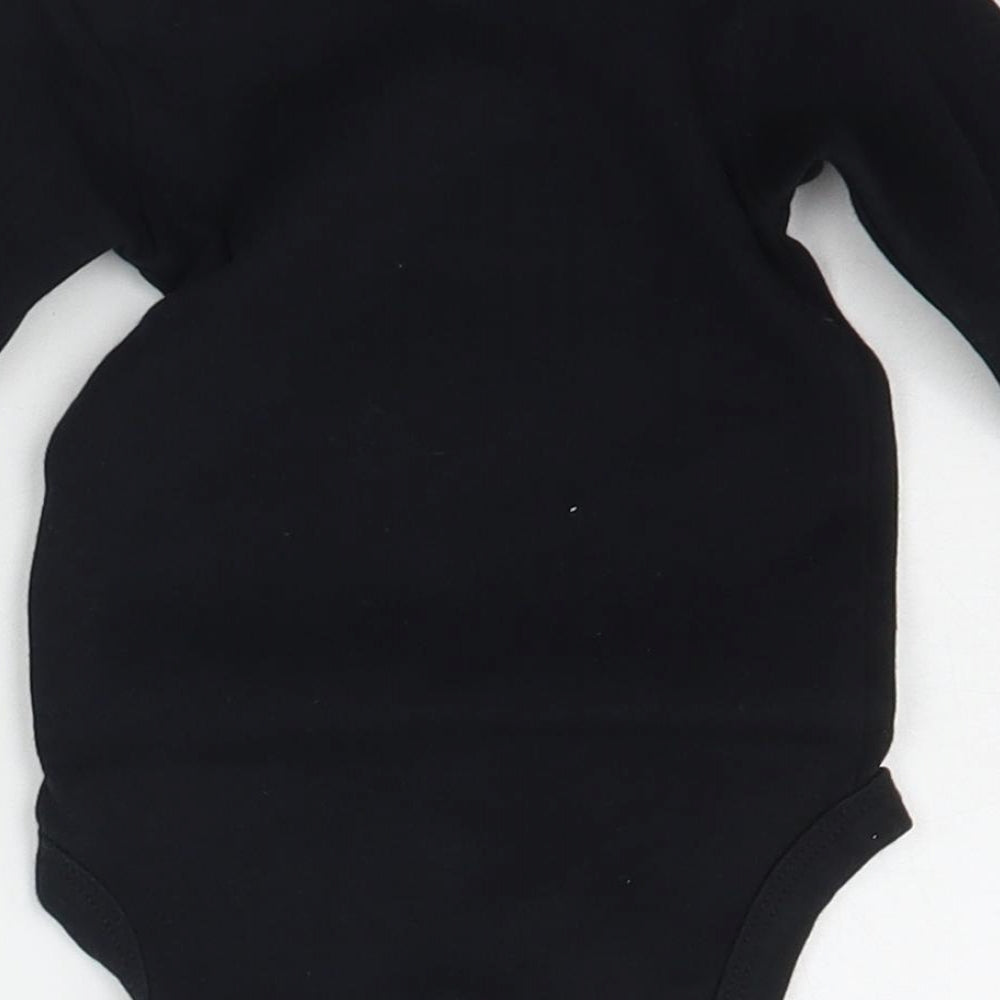 babybugz Baby Black   Babygrow One-Piece Size 3-6 Months