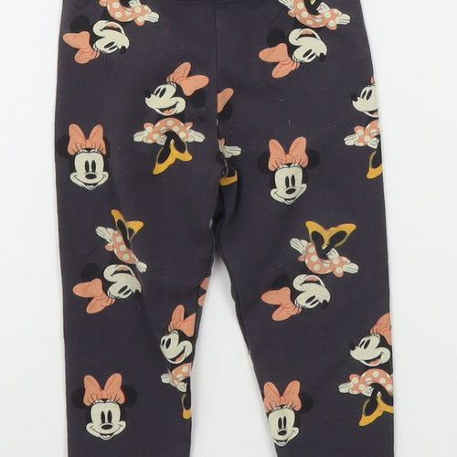 TESCO Baby Grey Geometric   Pyjama Pants Size 9-12 Months  - TIGGER