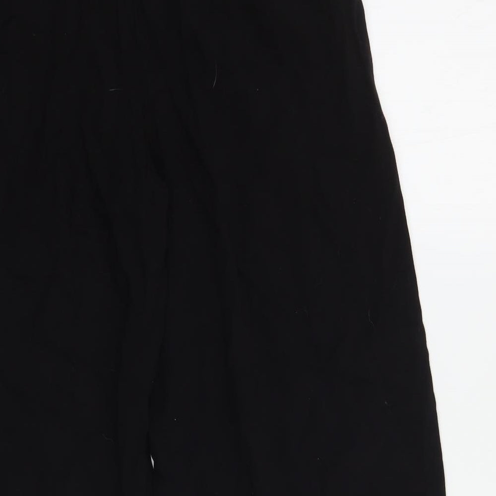 New Look Womens Black   Trousers  Size 6 L20 in