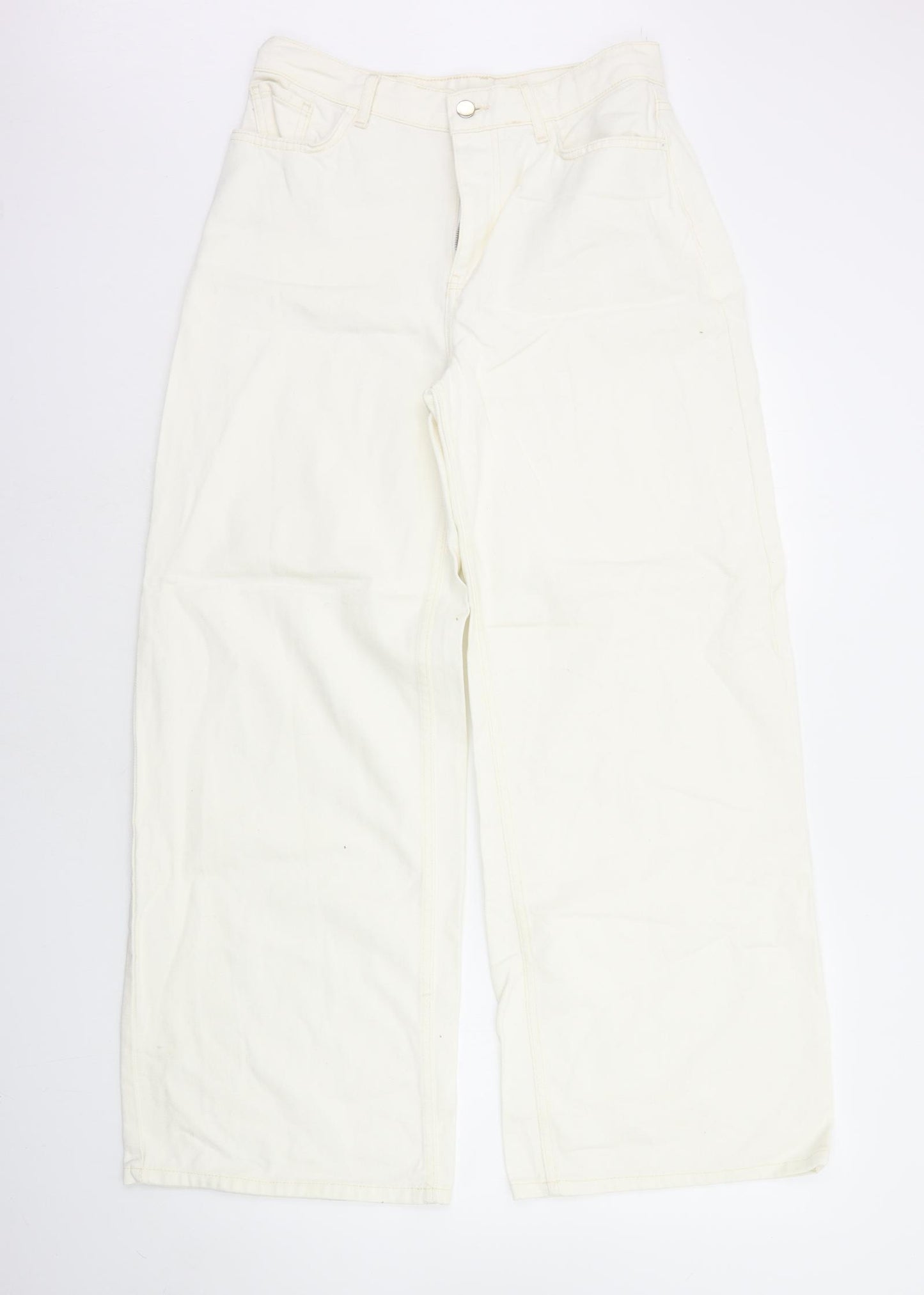 I SAW IT FIRST Womens White   Trousers  Size 10 L29 in
