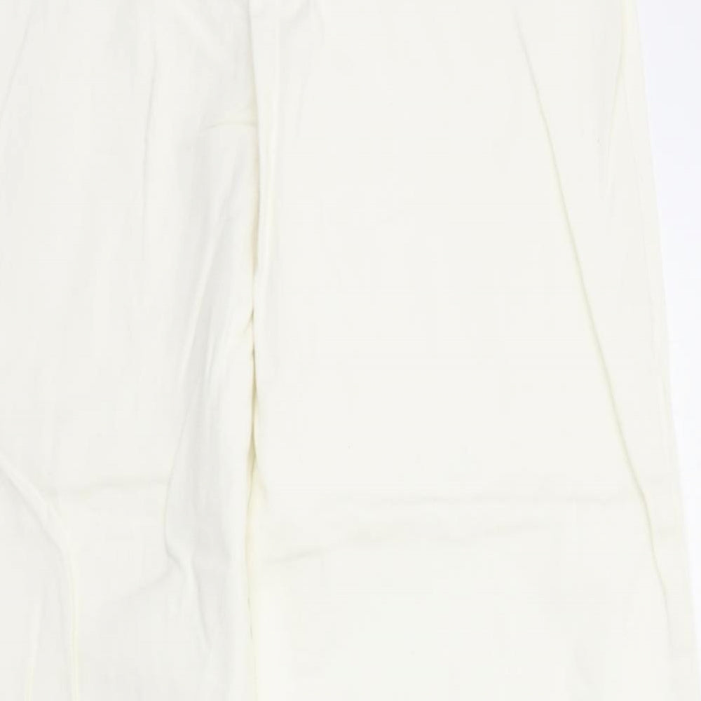 I SAW IT FIRST Womens White   Trousers  Size 10 L29 in