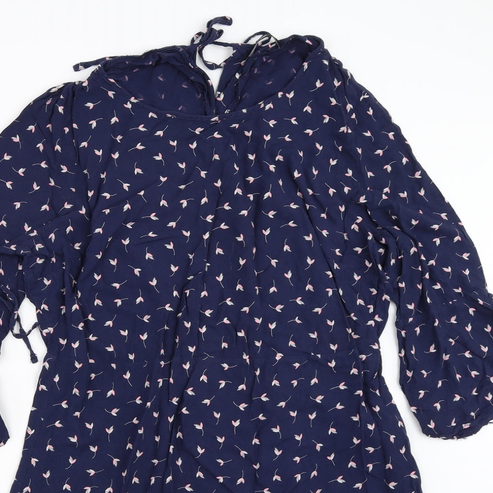 George Womens Blue   Fit & Flare  Size 18