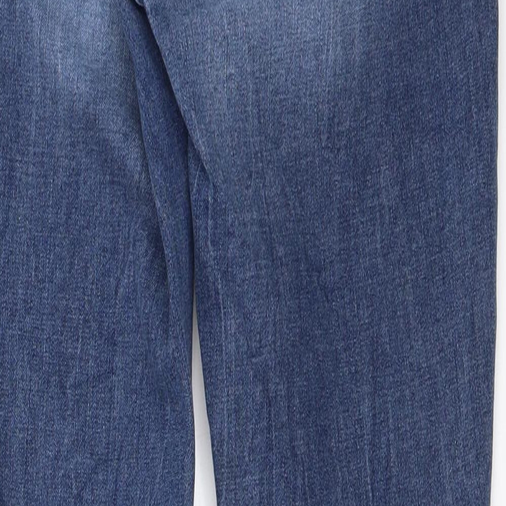 NEXT Womens Blue   Skinny Jeans Size 14 L29.5 in