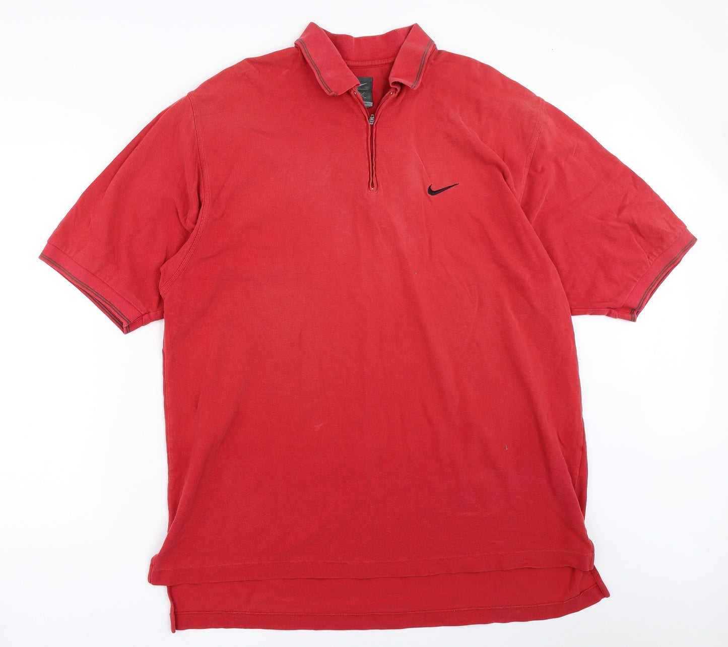Nike Mens Red    Polo Size XL