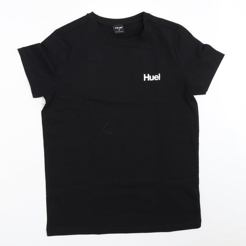 Huel Mens Black    T-Shirt Size M
