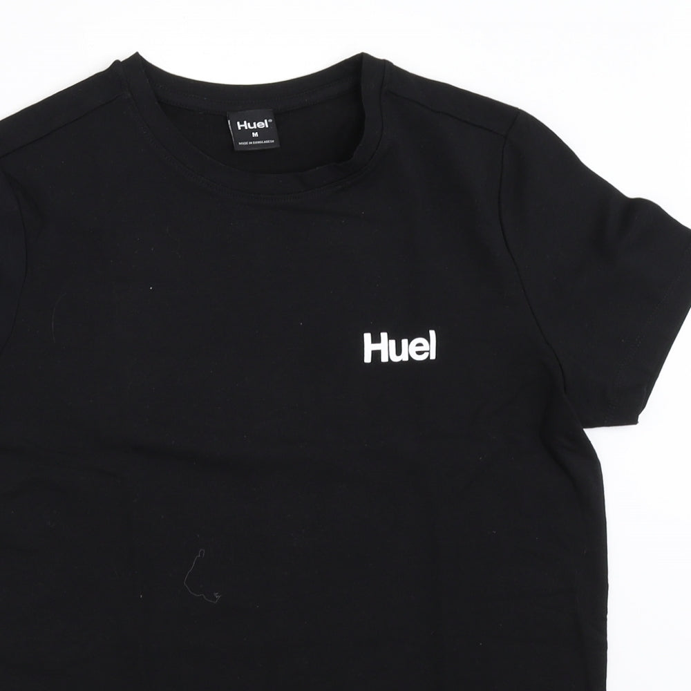 Huel Mens Black    T-Shirt Size M