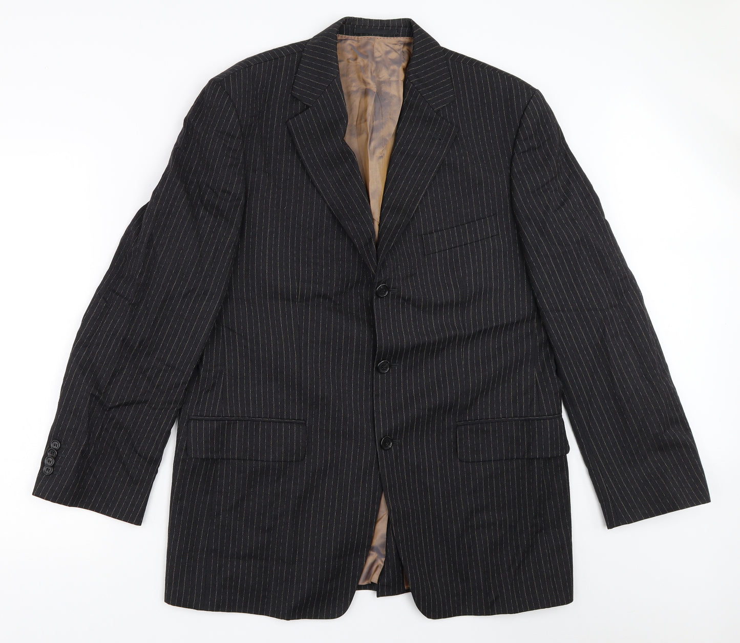 Bogart Mens Black   Jacket Blazer Size 40