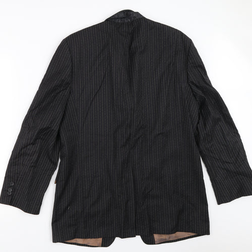 Bogart Mens Black   Jacket Blazer Size 40