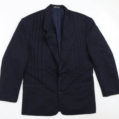 Elite Mens Blue   Jacket Blazer Size 40
