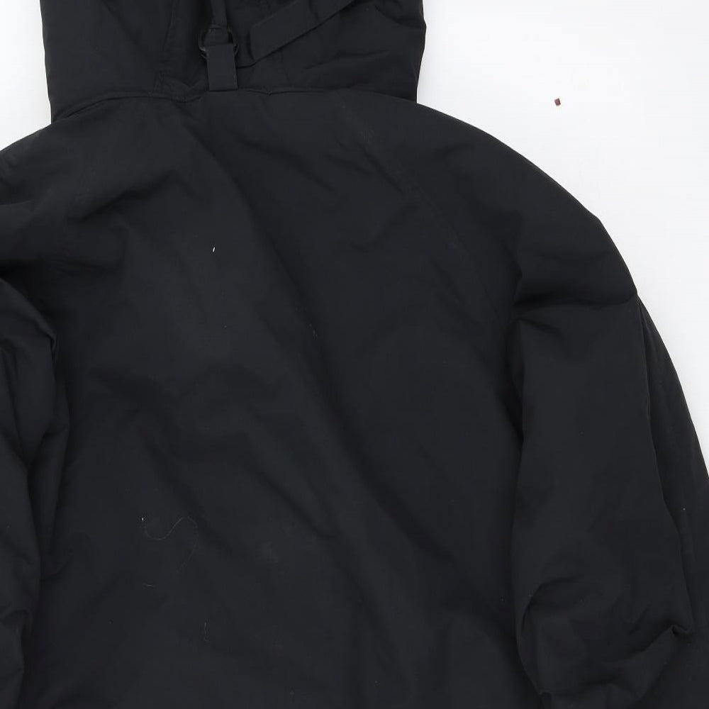 Carhartt Mens Black   Overcoat Coat Size XL