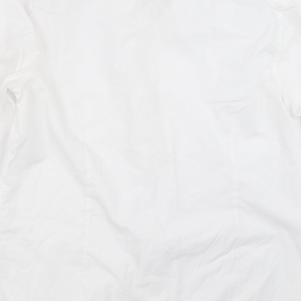 TU Mens White    Dress Shirt Size 17