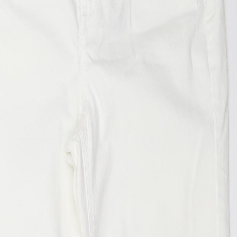 Bandolino Womens White   Skinny Jeans Size 12 L27 in