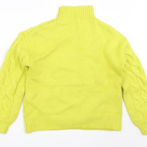 Papaya Womens Green   Pullover Jumper Size S