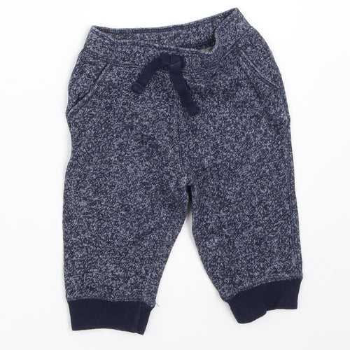 Matalan Boys Blue   Jogger Trousers Size 3-6 Months