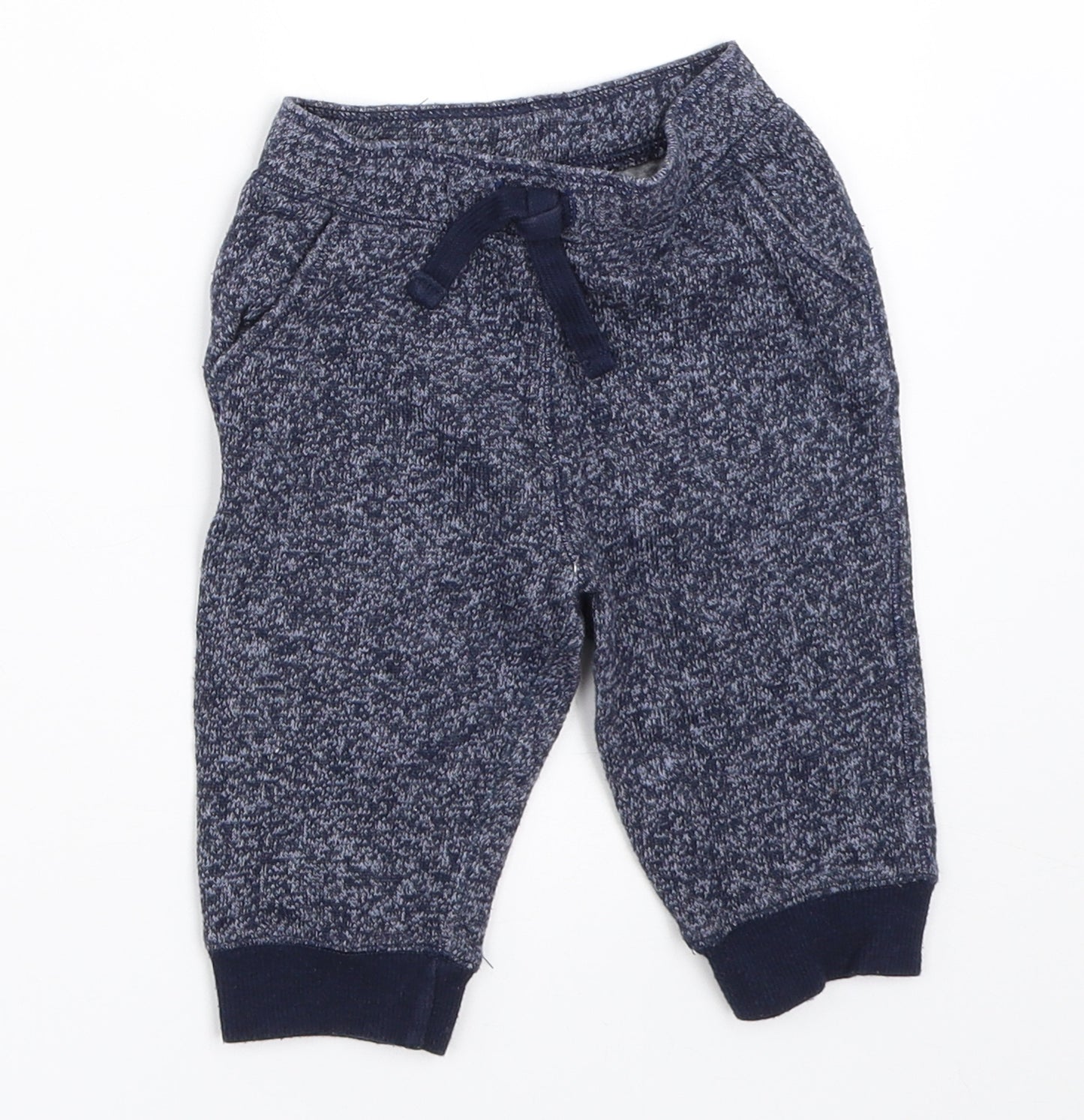 Matalan Boys Blue   Jogger Trousers Size 3-6 Months