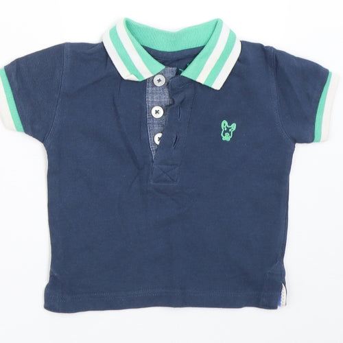 NEXT Boys Blue   Basic Polo Size 3-6 Months