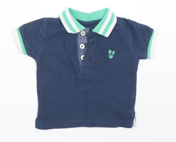 NEXT Boys Blue   Basic Polo Size 3-6 Months