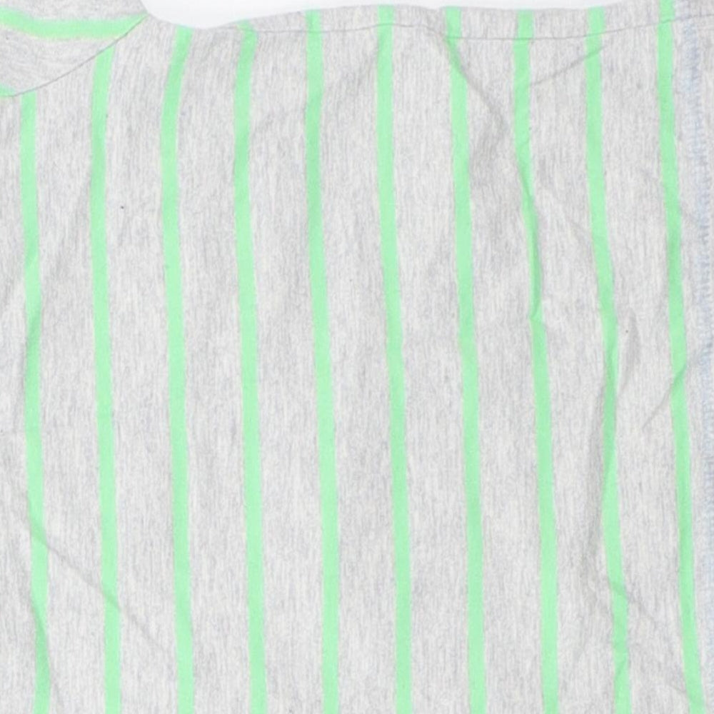 NEXT Boys Grey Striped  Basic T-Shirt Size 3-6 Months