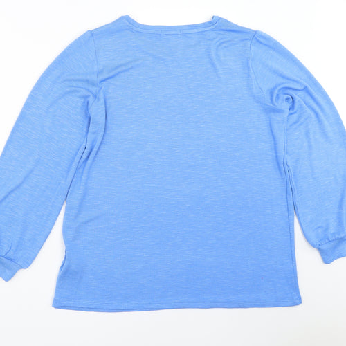 Papaya Womens Blue   Pullover Jumper Size 16