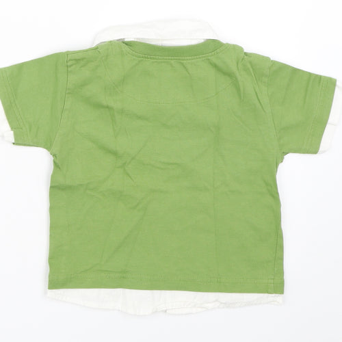 NEXT Boys Green   Basic T-Shirt Size 12-18 Months