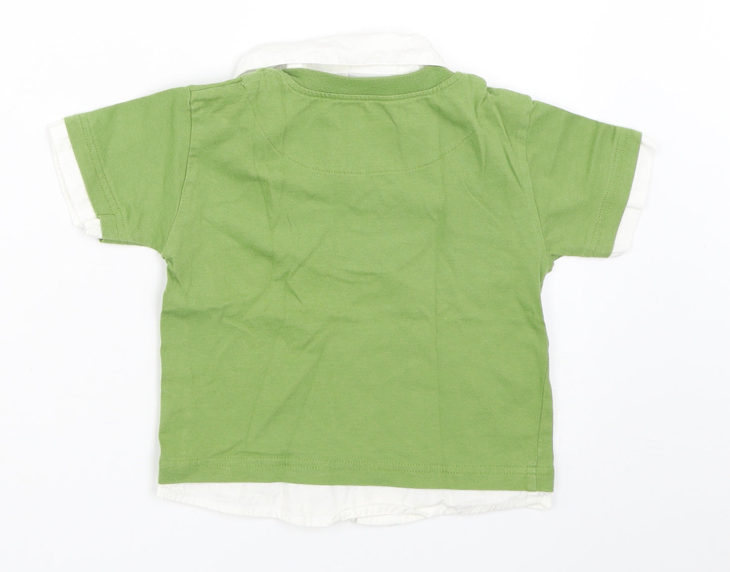 NEXT Boys Green   Basic T-Shirt Size 12-18 Months