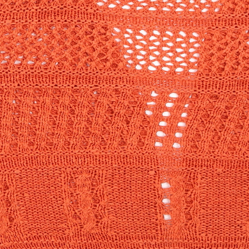 TU Womens Orange   Cardigan Jumper Size 10