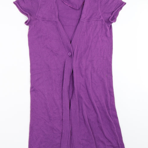 Sandwich Womens Purple   Cardigan Jumper Size S