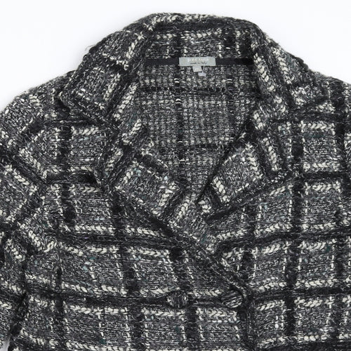 Per Una Womens Black   Pea Coat Jacket Size M