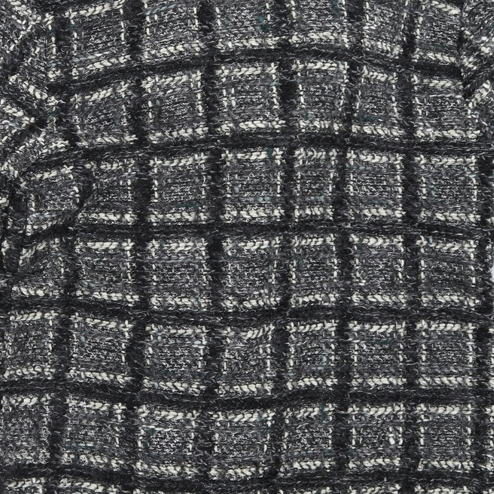 Per Una Womens Black   Pea Coat Jacket Size M