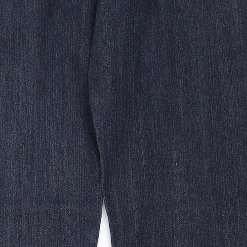 M2B Womens Blue  Denim Straight Jeans Size 10 L27 in