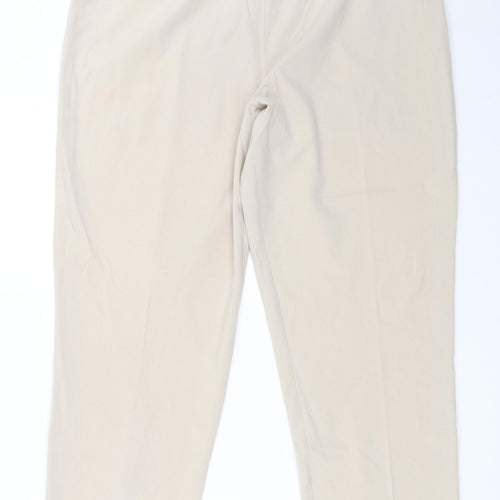 Berkertex Womens Beige   Trousers  Size 16 L27 in